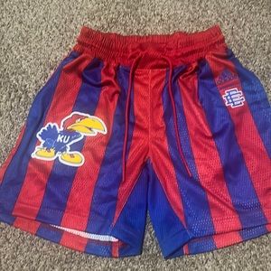 Adidas Eric Emanuel KU basketball shorts